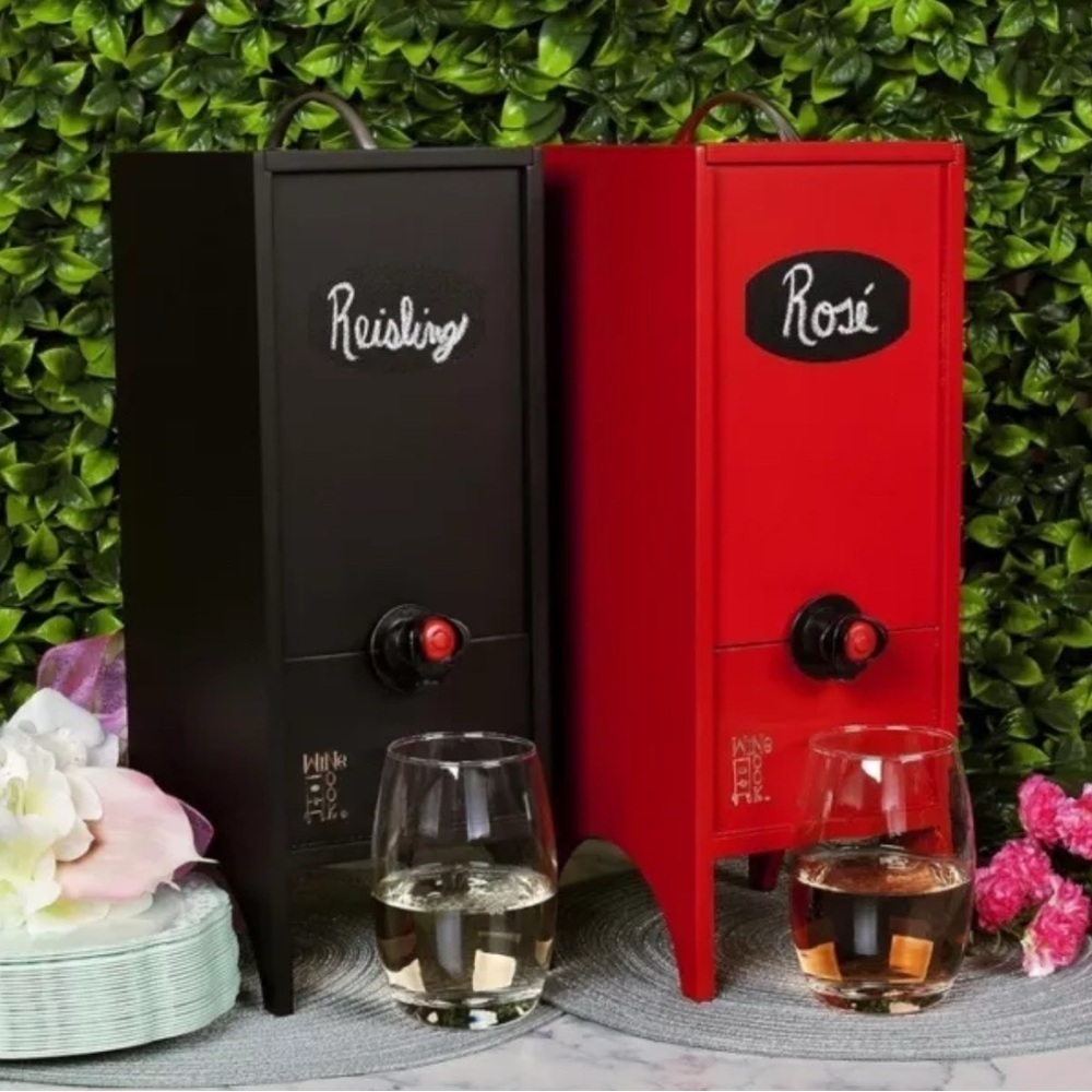 Wine Nook Decorative 3Liter Box Wine Cocktail Beverage Party Event Dispenser New - Picture 5 of 5